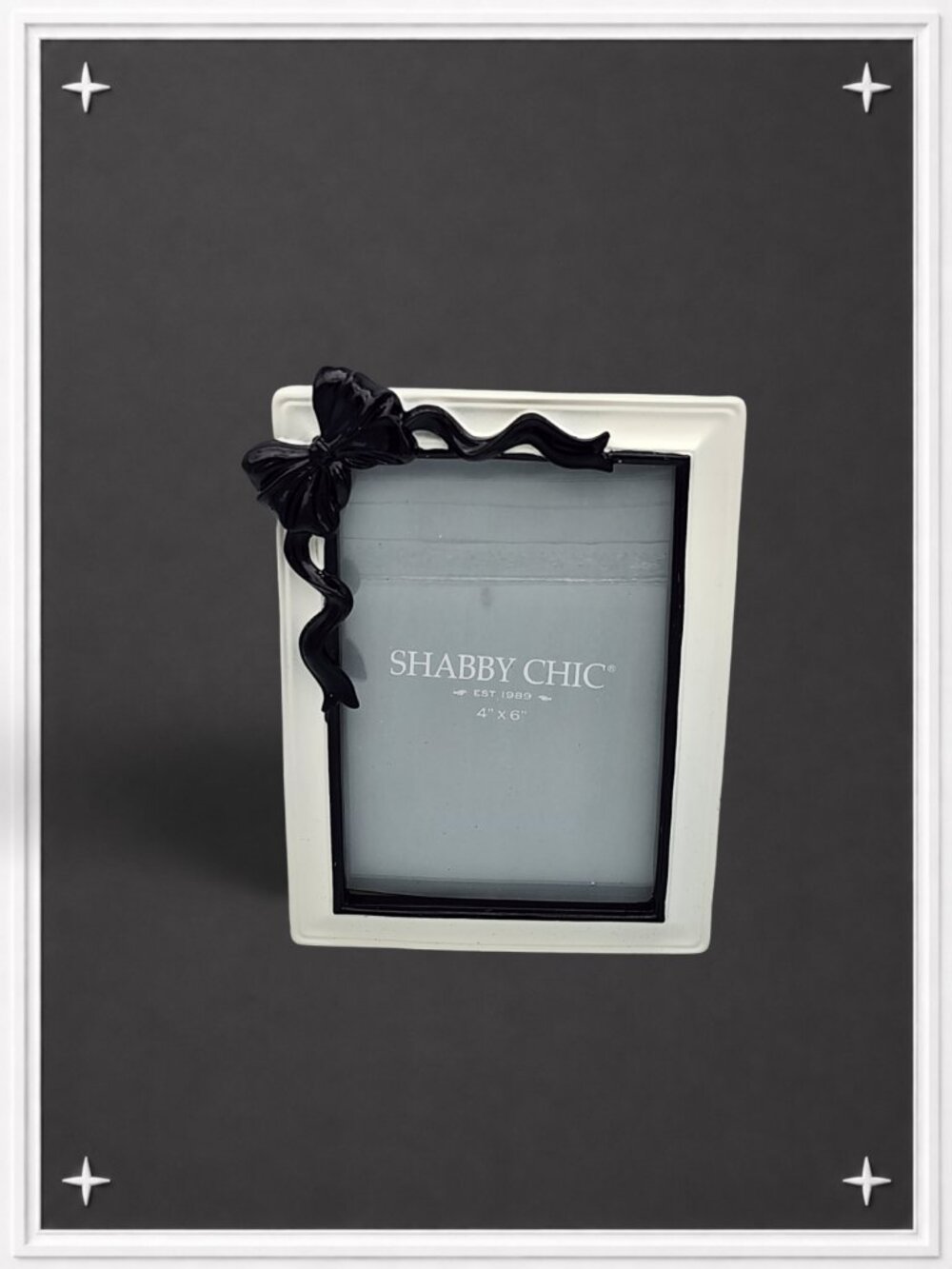 Ivory/Black Bow Frame | NWT